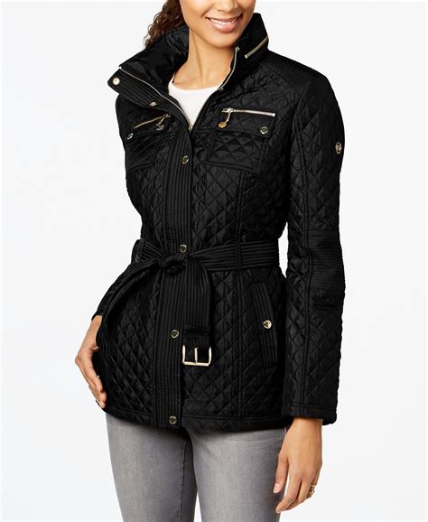 michael kors coat women's with hood|Michael Kors women's coats sale.